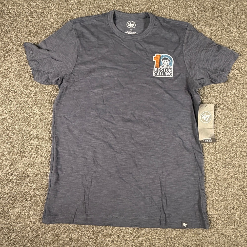 47 Brand Boston Calling 2019 Music Festival T-Shirt Mens Small Navy Blue NWT - Picture 1 of 7